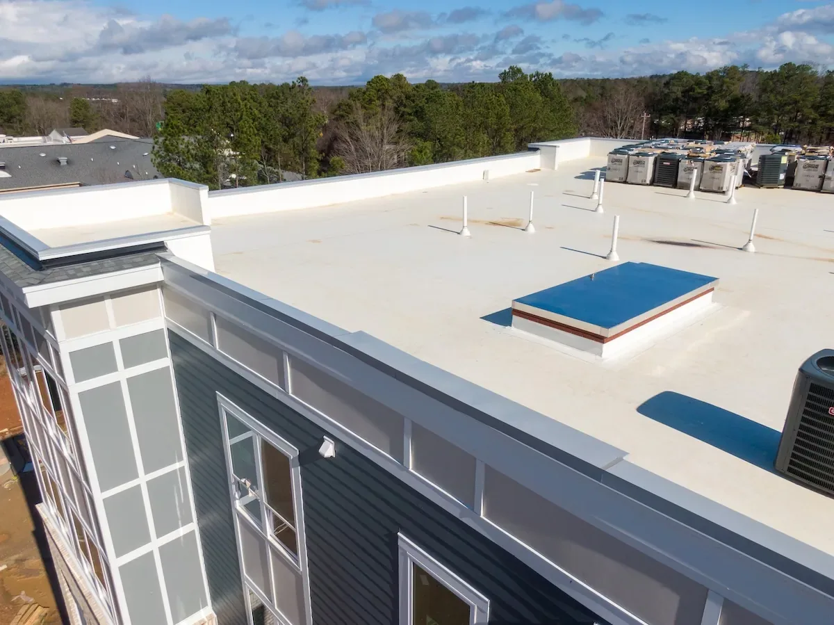 TPO membrane roof